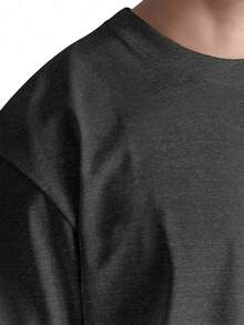 Men T-Shirts - 深灰色 - 查看 3