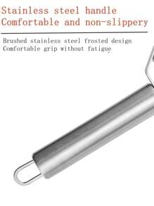 Rallador y Pelador 2 en 1 de fruta de acero inoxidable - Plateado - Ver 8