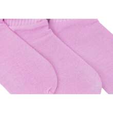 ToBeInStyle Pack Of 3 Of Colorful Unisex Fashion Slouch Socks - Pink - View 6