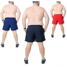 Arraia Maori Men Plus Size Shorts - 01 Black 01 Navy 01 Red - View 2