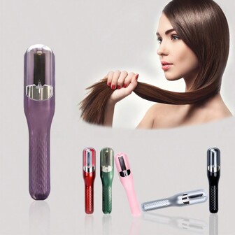 Tondeuse à cheveux rechargeable pour pointes fourchues, machine de coupe de cheveux électrique portable pour usage à domicile, tondeuse / rasoir automatique pour hommes et femmes