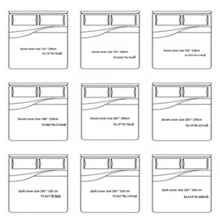 4 件套小碎花卡通印花羽绒被套套装（1 个羽绒被套、1 张床单和 2 个枕套，不含填充物），适合所有季节的床上用品套装 - 彩色 - 查看 3