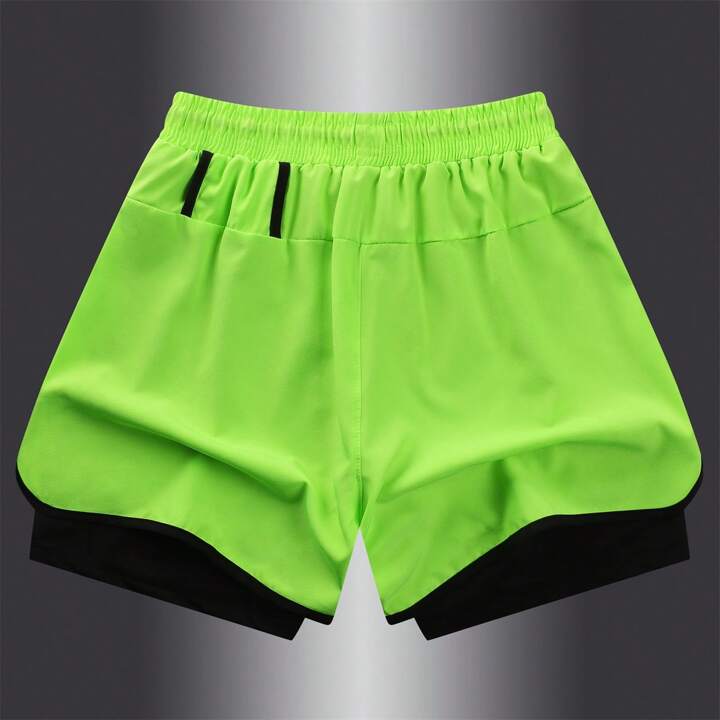 Gym shorts with inner lining shop
