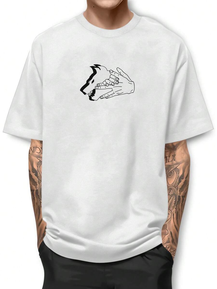 Men T-Shirts - trắng - Xem 1