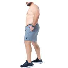 Arraia Maori Men Plus Size Shorts - 01 Black 01 Royal 01 Gray - View 4