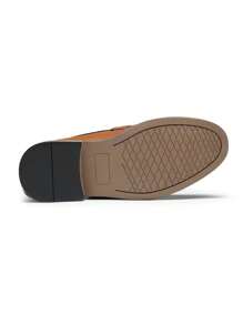 Boys Dress Shoes Slip-On Penny Loafer(Toddler/Little Kid/Big Kid) - 棕色 - 查看 10