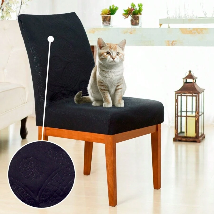 Chair Covers - 黑色 - 查看 1