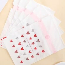 5pcs 5.9*9.25in Festival Party Gift Bags Drawstring Pouch Candy Bags - Multicolor - View 3
