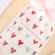 5pcs 5.9*9.25in Festival Party Gift Bags Drawstring Pouch Candy Bags - Multicolor - View 4