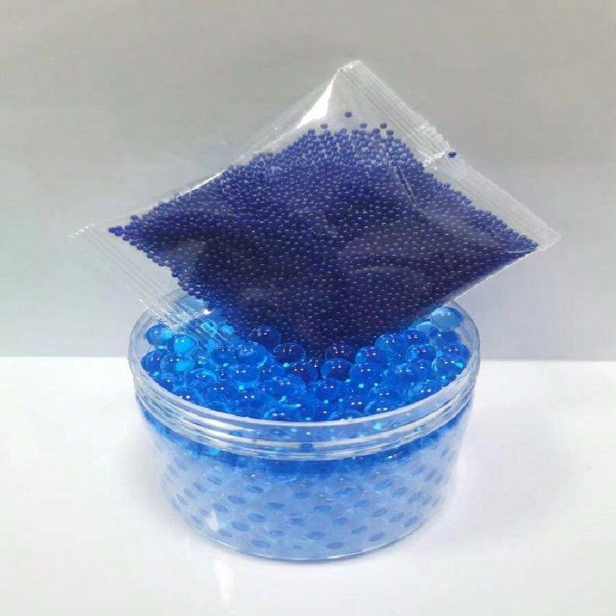 6000pcs Colored/Clear Water Gel Beads, Water Gel Beads For Vase Filler, Decoration, Wedding Centerpiece, Floating Candles, Planting, Floral Decoration Best Gifts Birthday Graduation - Blue - View 1