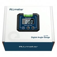 Digital Angle Gauge Level Box Protractor Angle Finder Inclinometer With Magnetic Base For Calculating In Helicopter/Bevel Angle Of Miter Saw/Automobile Test And Repair - Blue - View 11