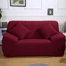 Sofa rzuca narzutę na sofę rozciągliwą narzutę na sofę narzuta na sofę do salonu - Burgund - Zobacz 5