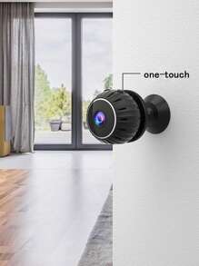 X10無線遙控wifi攝像機監視器,適用於家庭室內活動,配備高清夜視功能 - 黑色 - 查看 6