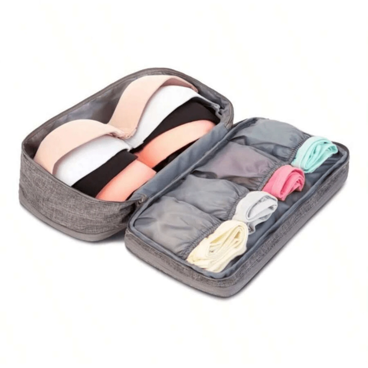 Underwear Travel Organizer Bag For Personal Objects - Blue - View 1
