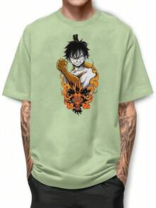 Men T-Shirts - Màu xanh Bạc hà - Xem 1
