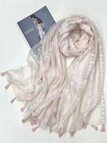 Boho 1 chiếc khăn choàng đầu màu trơn thời trang đa năng giản dị cổ điển thanh lịch cho phụ nữ, xuân/hè đông thu - Nhiều màu - Xem 19