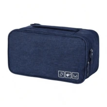 Underwear Travel Organizer Bag For Personal Objects - Blue - View 5