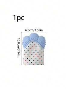 1pc Baby Teething Glove, Chew Toy, Hand Teether, Mitten, Soothing Ring