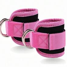 Grillete Para Tobillo Gym Entrenamiento Crossover Crossfit,Pink Fitness Equipo Tobilleras Deportivas Grilletes Gym Mujer - Rosa - Ver 1