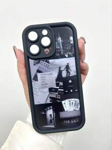 Apple New Deluxe Soft-To-Touch Grooved Anti-Fall Phone Case Compatible With IPhone - Multicolor - View 4