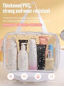 1 pieza Bolsa cosmética multifuncional con cremallera impermeable + Set de 32 piezas de herramientas de maquillaje, Set de brochas, Kit de brochas de maquillaje, Set de brochas de maquillaje, Set de maquillaje completo, Set de brochas de maquillaje, Kit de maquillaje completo, Kit de brochas, Set de brochas de maquillaje, Set de regalo de maquillaje, Set - Multicolor - Ver 3