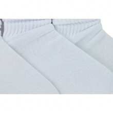 ToBeInStyle Pack Of 3 Of Colorful Unisex Fashion Slouch Socks - White - View 6