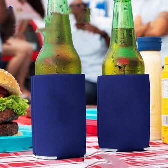 5 Pcs Cola Cup Set Can Cover Glass Drinkware Beer Bottle Sleeves Outdoor Drinkware Neoprene Cup Sleeve Beer Bottle Cooler Soda Holder Tall Can Cooler Slim Cooler Drink Set Slender Camping