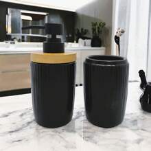 Soap & Lotion Dispenser - 黑色 - 查看 8