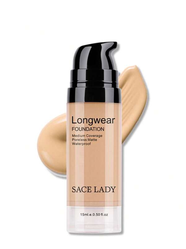 Sace Lady 15ml Long-Lasting Foundation Medium Coverage