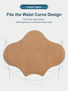 Cofoe 12pcs Natural Herbal Lumbar Plaster Pad With Polygonal Design For Adult - Blue - View 5