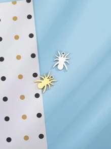 5 cái/bộ Thép không gỉ Thú vật & Côn trùng Hình dạng DIY Mini Vật rủ xuống Đối với Vòng tay , Dây chuyền , vòng chân - loạt động vật - Xem 8