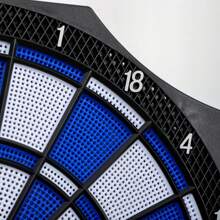 SPORTNOW Diana Electrónica Plegable con 31 Juegos para 8 Jugadores Juego de Dardo Electrónico con 6 Dardos y 6 Puntas de Repuesto Pantalla LCD 83x45x4 cm Negro - Negro - Ver 2