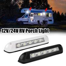 1PC LED Copertine Lumină pentru veranda Aplice interioare de perete pentru rulotă Bar luminoasă rezistentă la apă RV Van Remorcă Lampă exterioară Accesorii pentru rulotă 12V/24V