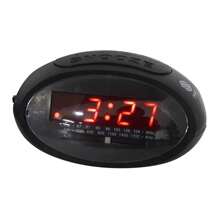 Radio Reloj Despertador Digital Select Sound 4382 Luz Led Radio AM/FM MP3 Pantalla de 4" Alarma Snooze - Negro - Ver 3