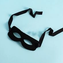 1PC Black Universal Goggles Role-Playing Zorro Half-Face Mask Performance Prom Movie Props Masquerade Prom Party Decorations Prank Props Halloween