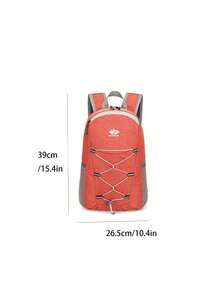 Camping Backpack Waterproof Fishing Bag Foldable School Backpack For Office Travel Travel Bag Traveling Bag Travel Kit Travel Stuff Travel Organizer Travel Essentials Travel Accessories - Orange - View 7