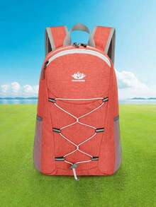 Camping Backpack Waterproof Fishing Bag Foldable School Backpack For Office Travel Travel Bag Traveling Bag Travel Kit Travel Stuff Travel Organizer Travel Essentials Travel Accessories - Orange - View 4