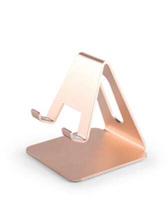 Aluminum Alloy Desktop Phone Holder Stand For Watching Tv On Phone And Tablet, Universal Slouchy Stand For Work And Use, Silver Compatible With IPhone, Android Phone, Gift For Birthday, Family, Friends Phone Stand, Phone Accessories