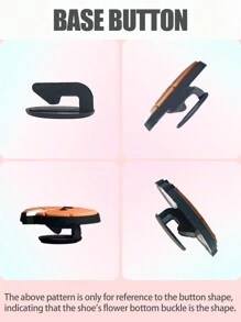 100入組美食混合主題圖案可愛鞋墊,適用於鱷魚鞋墊diy裝飾,筆盒,袋子,手機殼配件和派對禮物 - 彩色 - 查看 5