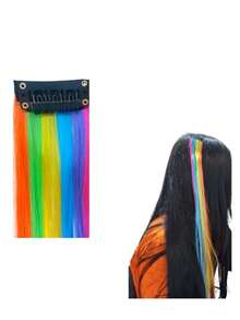 Colorful Tic Tac Hair Extension 50cm