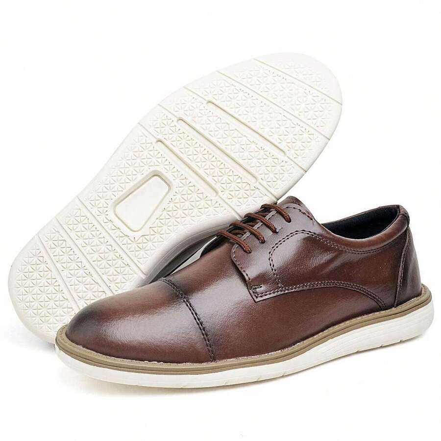 Dress Shoes - 鏽棕色 - 查看 1