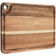 1片相思木砧板,抗菌防霉,適用於廚房切菜、水果、牛排、吐司等食材,適合各種假期和節日使用。 - 黃色 - 查看 1