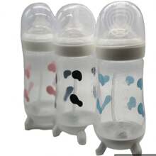 Biberon anticolicos, antireflujo bebe  330 ml - Negro - Ver 2