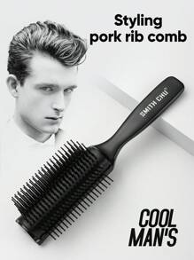 1 Peine De Pelo Rojo Para Peinado Copete De Hombre - Rojo - Ver 2