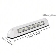 1PC LED Copertine Lumină pentru veranda Aplice interioare de perete pentru rulotă Bar luminoasă rezistentă la apă RV Van Remorcă Lampă exterioară Accesorii pentru rulotă 12V/24V