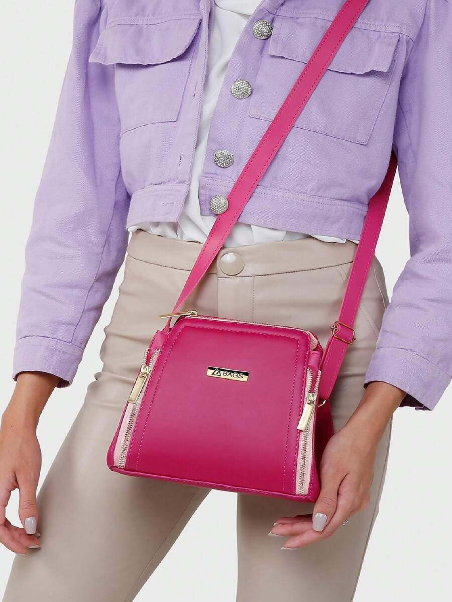 Women Tote Bags - 粉色 - 查看 1