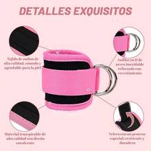 Grillete Para Tobillo Gym Entrenamiento Crossover Crossfit,Pink Fitness Equipo Tobilleras Deportivas Grilletes Gym Mujer - Rosa - Ver 7