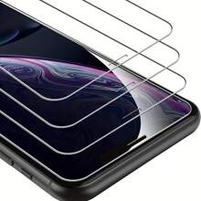 3入組全覆蓋鋼化玻璃，適用於 iPhone 15 14 13 12 11 Pro Max Mini X XR XS Max 7 8 6 6s Plus SE 2 3 5 5S 手機保護玻璃螢幕保護貼 - 無色 - 查看 7