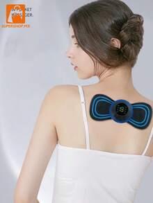 DISPOSITIVO DE MASAJE, MASAJEADOR PARCHE PARA MUSCULO RELAJACION FS-22 - Negro - Ver 2