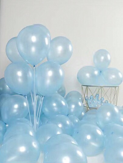 1set/20pcs Pearlized Latex Balloons, Suitable For Party Wedding Birthday Decoration, Christmas